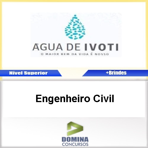 Apostila Autarquia Água Ivoti 2017 Engenheiro Civil