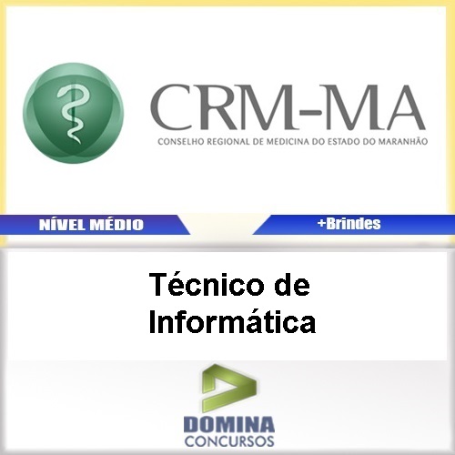 Apostila Concurso CRM MA 2017 Técnico de Informática