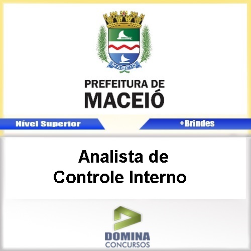 Apostila Maceió AL 2017 Analista de Controle Interno