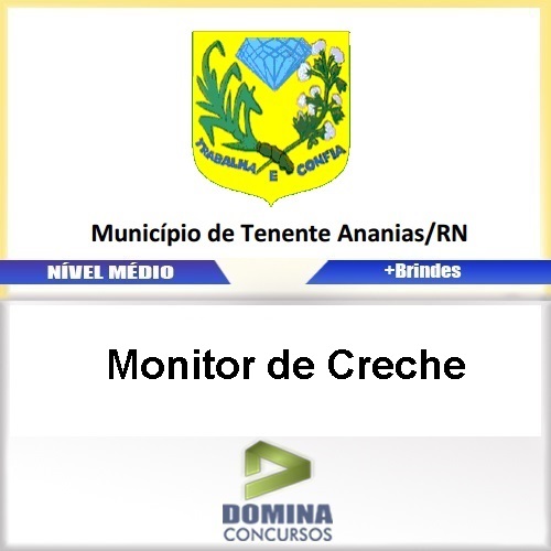 Apostila Tenente Ananias 2017 Monitor de Creche