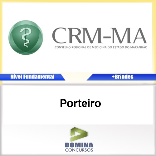 Apostila Concurso CRM MA 2017 Porteiro