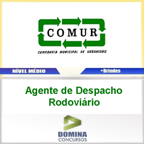 Apostila COMUR RS 2017 Agente de Despacho Rodoviário