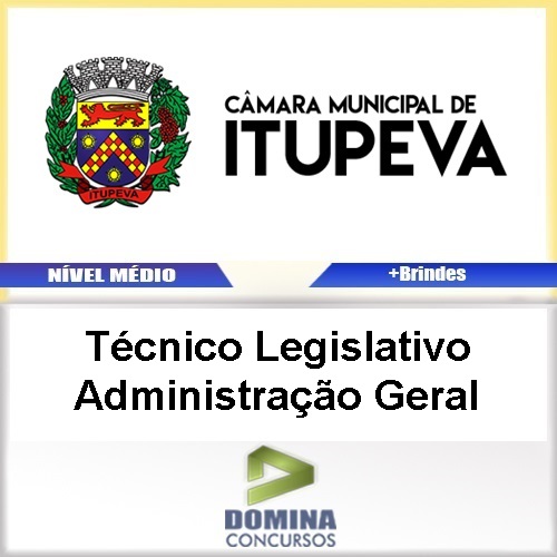 Apostila Itupeva SP 2017 TEC Legislativo ADM Geral