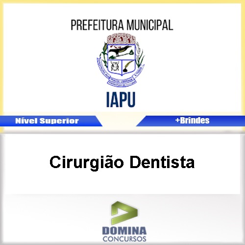 Apostila Iapu MG 2017 Cirurgião Dentista Download