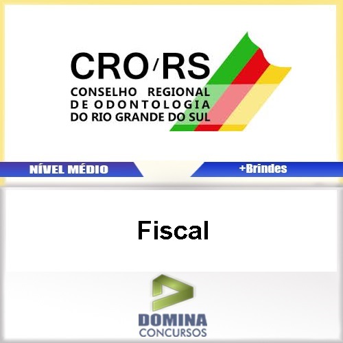 Apostila Concurso CRO RS 2017 Fiscal Download PDF