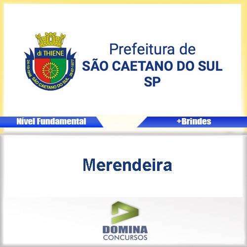 Apostila São Caetano do Sul SP 2017 Merendeira