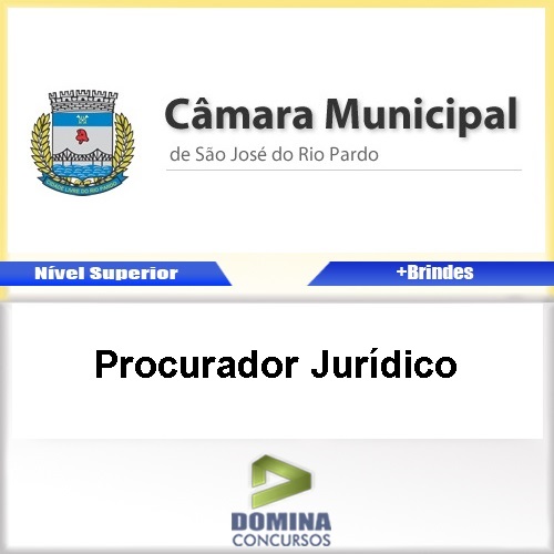 Apostila São José Rio Pardo 2017 Procurador Jurídico