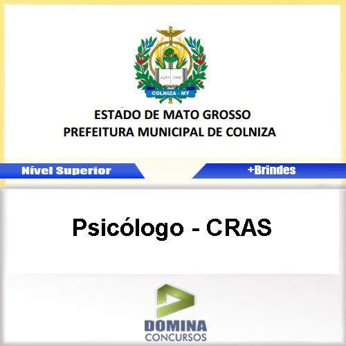 Apostila Concursos Colniza 2017 Psicólogo CRAS