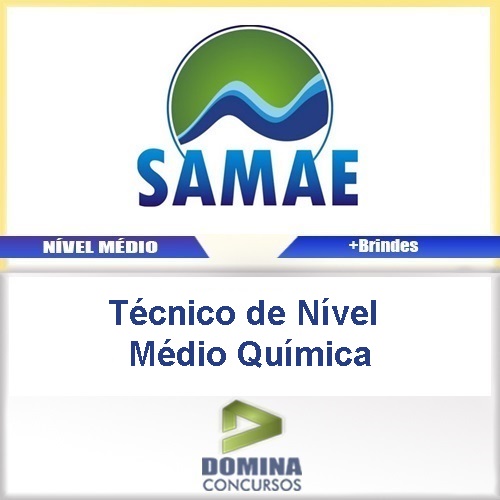 Apostila SAMAE RS 2017 Técnico de Nível Médio Química