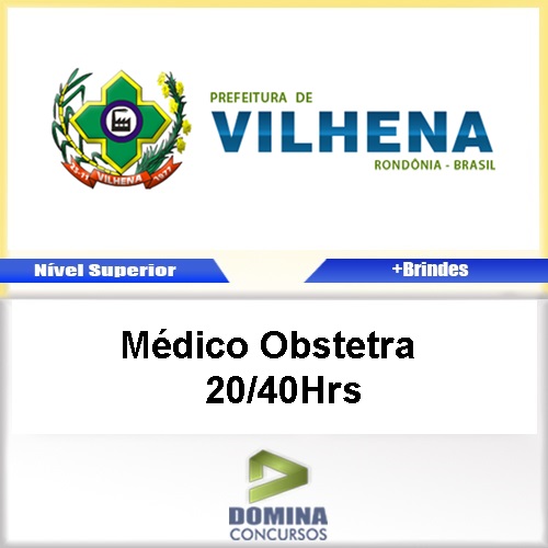 Apostila Concurso Vilhena RO 2017 Médico Obstetra