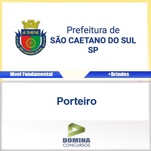 Apostila São Caetano do Sul SP 2017 Porteiro