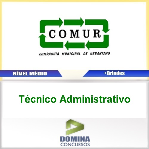 Apostila COMUR RS 2017 Técnico Administrativo
