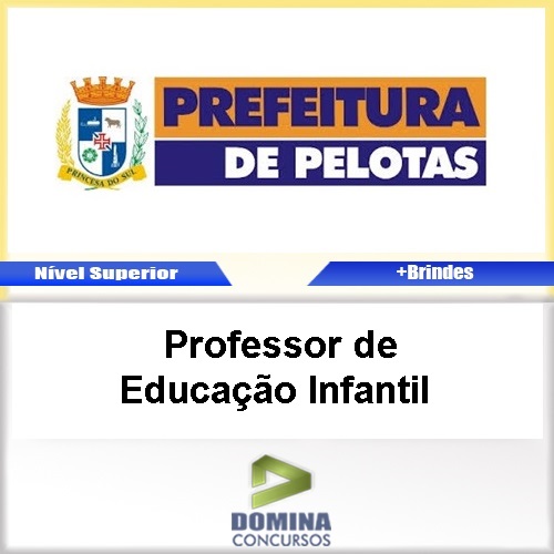 Apostila Pelotas RS 2017 Professor de Educação Infantil