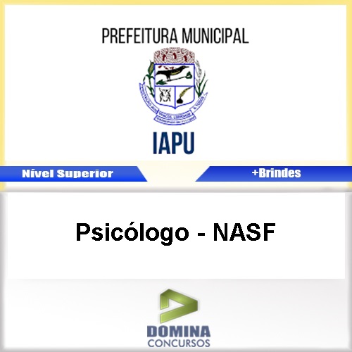 Apostila Concurso Iapu MG 2017 Psicólogo NASF