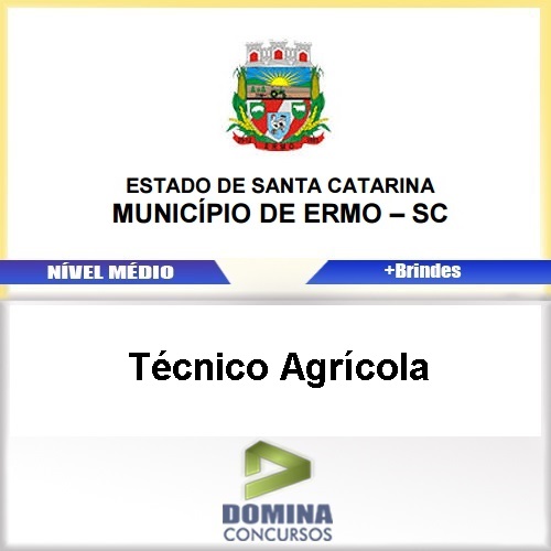 Apostila Concurso ERMO SC 2017 Técnico Agrícola