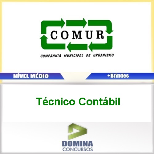 Apostila Concurso COMUR RS 2017 Técnico Contábil