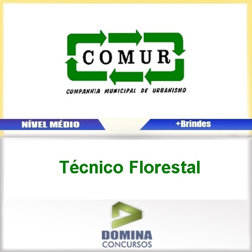 Apostila Concurso COMUR RS 2017 Técnico Florestal