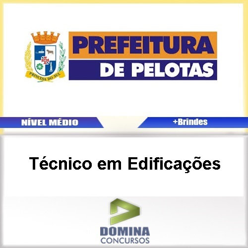 Apostila Pelotas RS 2017 Técnico em Edificações PDF