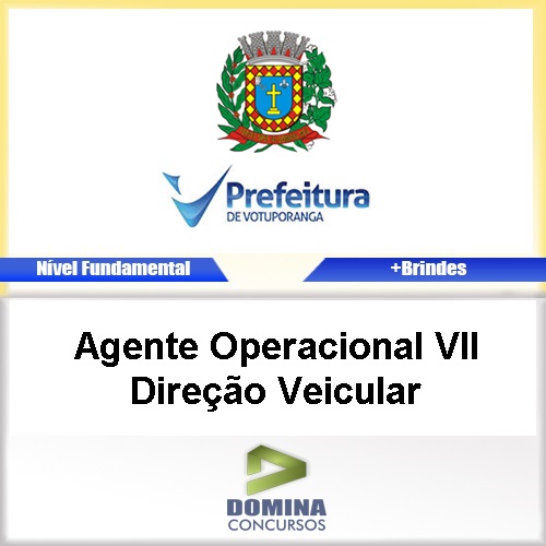 Apostila Votuporanga 2017 Agente Direção Veicular