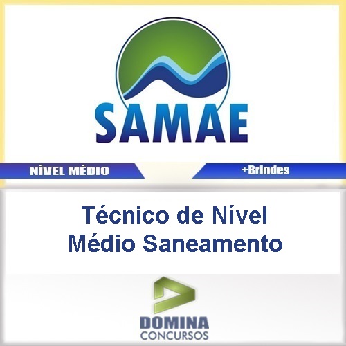 Apostila SAMAE RS 2017 TEC Nível Médio Saneamento