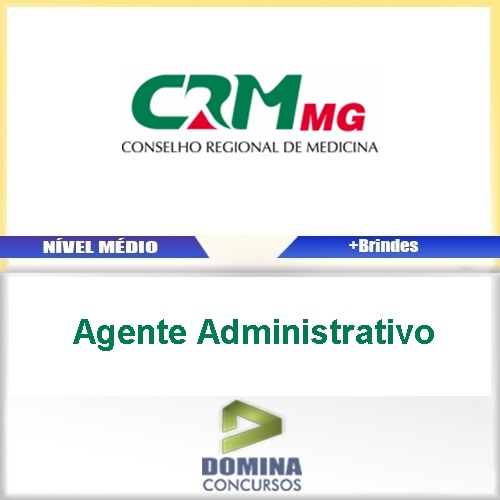 Apostila CRM MG 2017 Agente Administrativo PDF