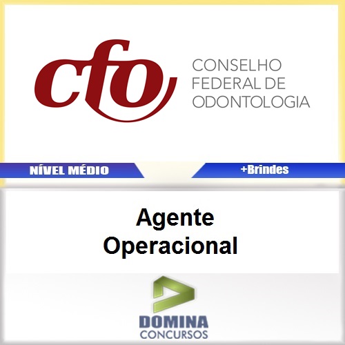 Apostila Concurso CFO 2017 Agente Operacional