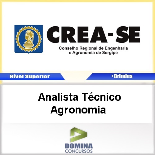 Apostila CREA SE 2017 Analista Técnico Agronomia