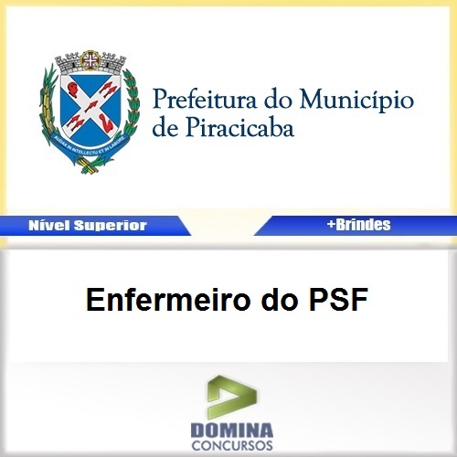 Apostila Piracicaba SP 2017 Enfermeiro do PSF