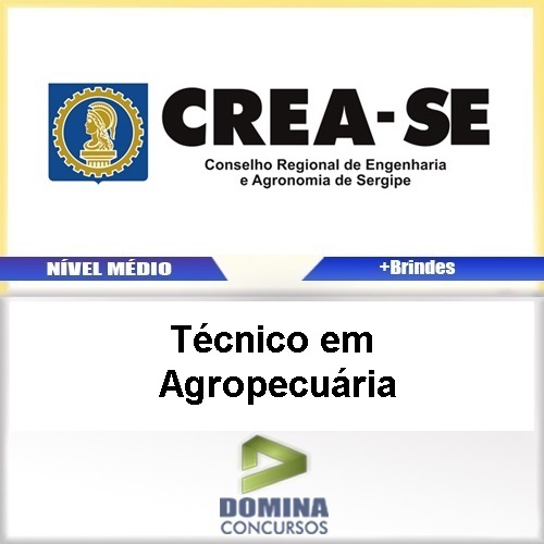 Apostila CREA SE 2017 Técnico em Agropecuária