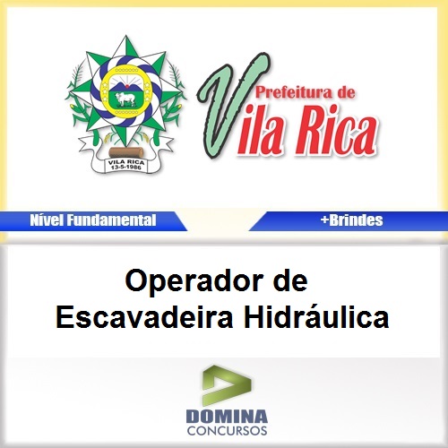 Apostila Vila Rica MT Operador Escavadeira Hidráulica