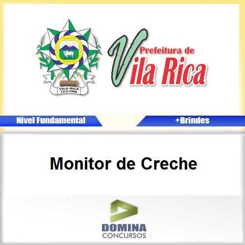 Apostila Vila Rica MT 2017 Monitor de Creche Download