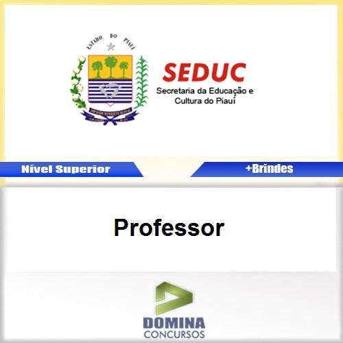 Apostila Concurso SEDUC PI 2017 Professor PDF