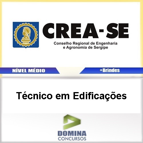 Apostila CREA SE 2017 Técnico em Edificações