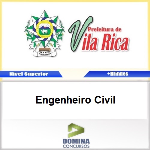 Apostila Concurso Vila Rica MT 2017 Engenheiro Civil