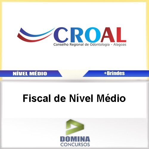 Apostila Concurso CRO AL 2017 Fiscal de Nível Médio