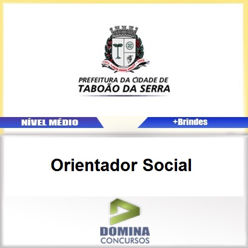 Apostila Taboão Serra SP 2017 Orientador Social