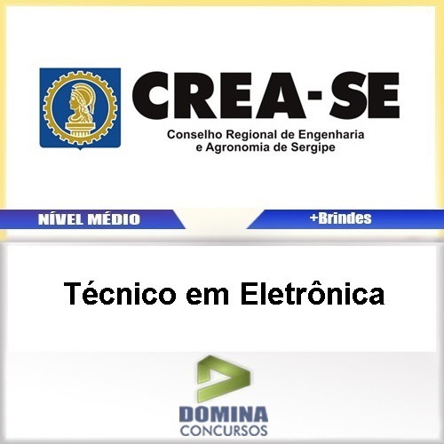 Apostila CREA SE 2017 Técnico em Eletrônica