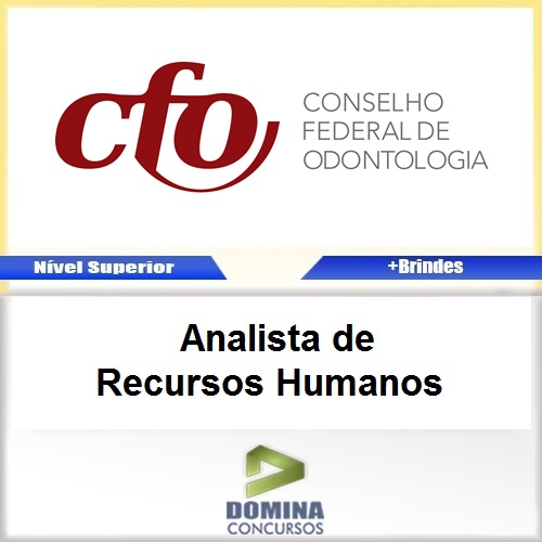 Apostila CFO 2017 Analista de Recursos Humanos