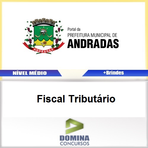 Apostila Andradas MG 2017 Fiscal Tributário