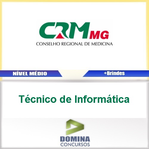 Apostila CRM MG 2017 Técnico de Informática
