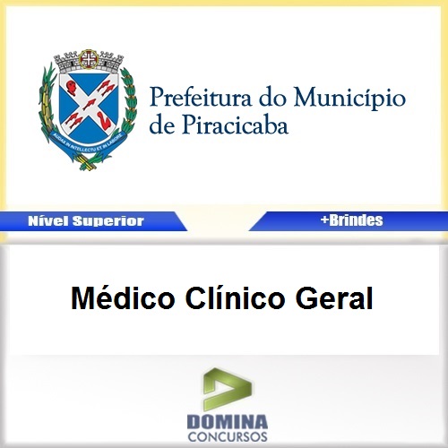 Apostila Piracicaba SP 2017 Médico Clínico Geral