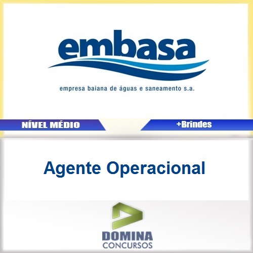 Apostila Concurso EMBASA 2017 Agente Operacional