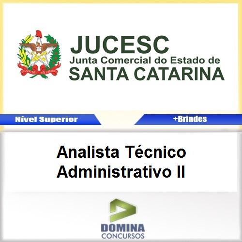 Apostila JUCESC 2017 Analista Técnico Administrativo II