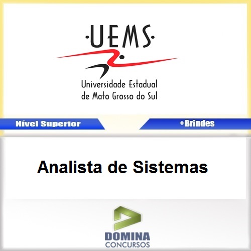 Apostila Concurso UEMS 2017 Analista de Sistemas