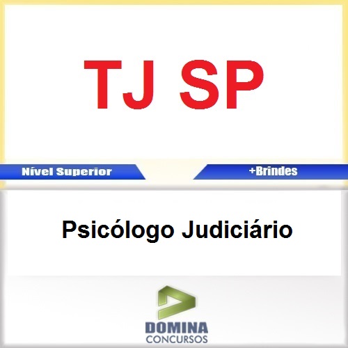 Apostila Concurso TJ SP 2017 Psicólogo Judiciário
