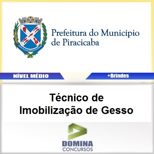 Apostila Piracicaba SP 2017 TEC Imobilização de Gesso