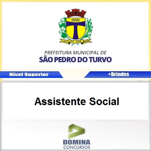 Apostila São Pedro do Turvo SP 2017 Assistente Social