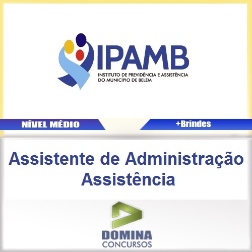 Apostila IPAMB 2017 Assistente Administração Assistência
