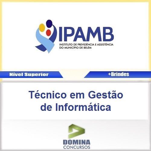 Apostila IPAMB 2017 Técnico em Gestão de Informática