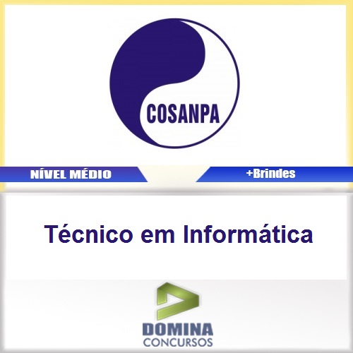 Apostila COSANPA 2017 Técnico em Informática